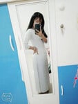 Em mẫu ruột nude cùng bộ trang phục áo dài