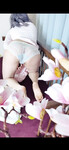 Em mẫu ruột nude cùng bộ trang phục áo dài