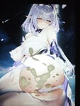 Bắn tinh lên anime