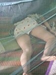 Chụp lén chị đang ngủ mời mọi người thưởng thức