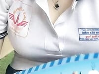 Tướng múp của các em THPT lộ áo vú