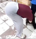 Vú to đít căng