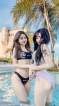 bộ ảnh bikini sục sướng bắn hết tinh