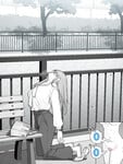 Cô gái anime chơi public