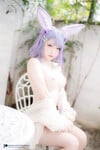 Bộ cosplay Purple Bunny (1)