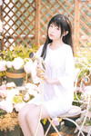 Bộ cosplay White T-Shirt (1)