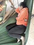 Bà cô đang ngủ quá múp