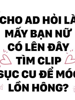 Cho Truyệnsexmoingay hỏi...